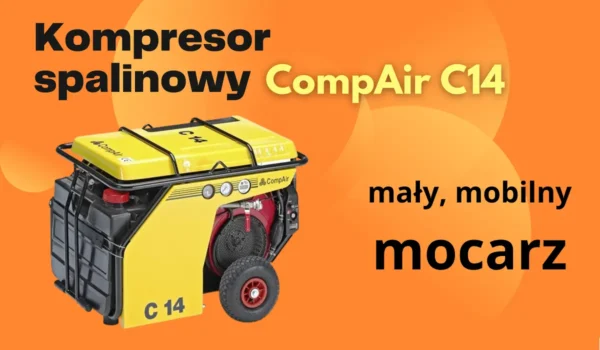 Kompresor spalinowy CompAir C14