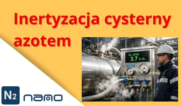 Inertyzacja cysterny azotem