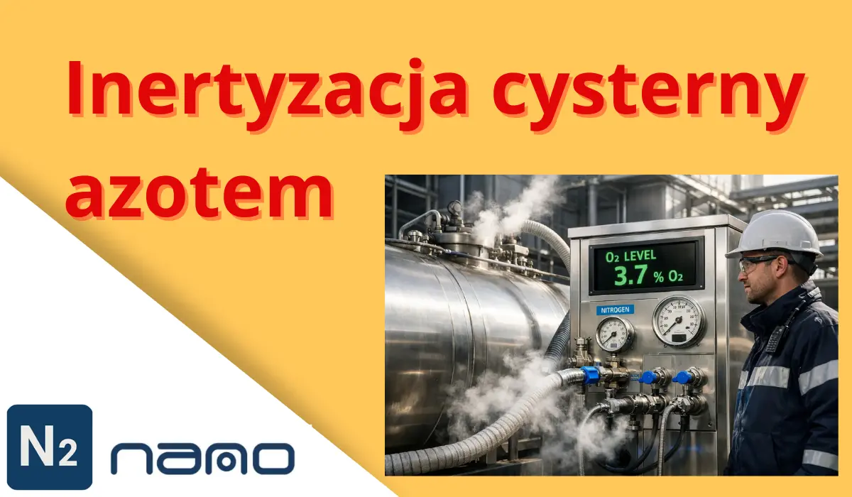 Inertyzacja cysterny azotem